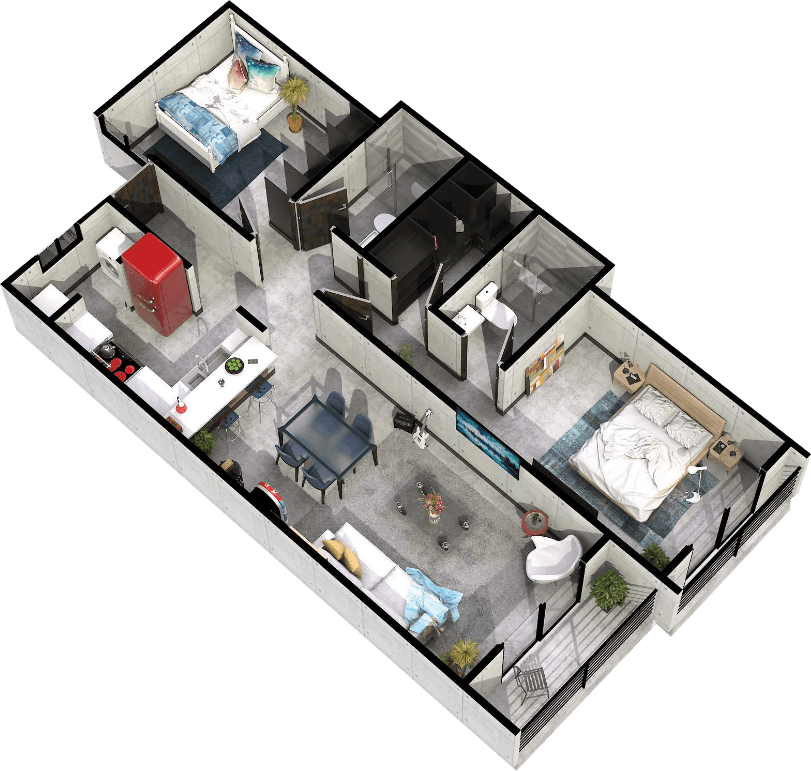 Apartamento 1 Bohemia Escalante